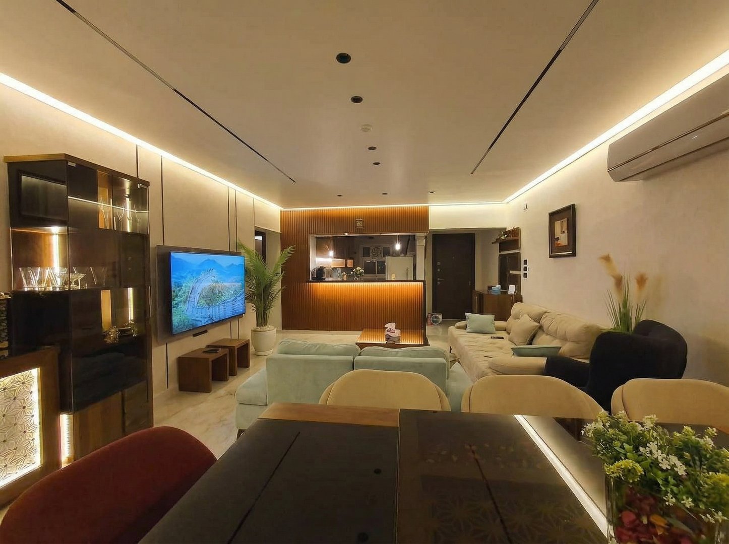 فيلا 3 - صالة معيشة